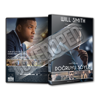 Doğruyu Söyle - Concussion - 2015 Türkçe Dvd Cover Tasarımı